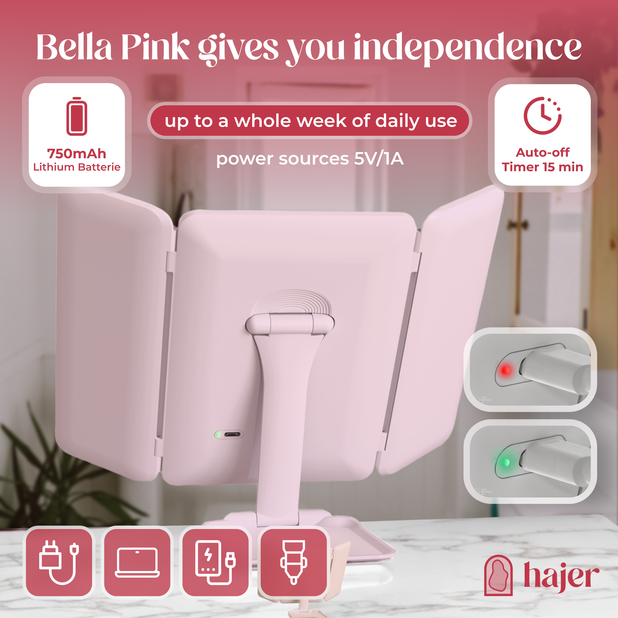 Bella Pink — detail 2